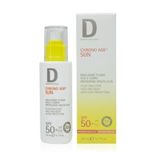 CHRONOAGE® SUN - CREMA VISO/CORPO EMULSIONE FLUIDA SPF50