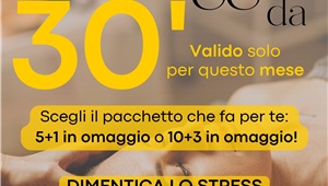 SUPER PROMO - Massaggio 30'