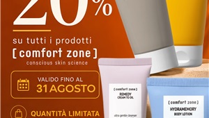 Super sconto del 20% su tutti i prodotti!