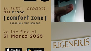 SUPER SCONTO DEL 20€ SU TUTTI I PRODOTTI COMFORT ZONE