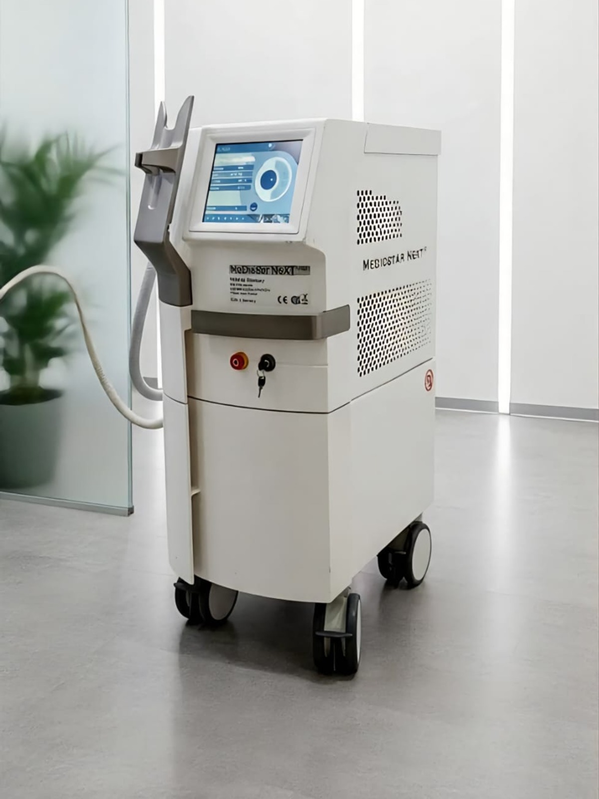 Laser a diodo utilizzato nella sala trattamenti Comfort Sun