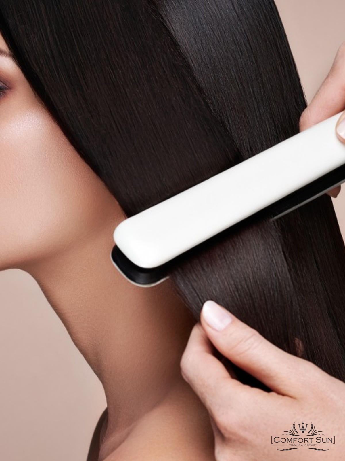 Styling lisciante Comfort Sun con piastra professionale
