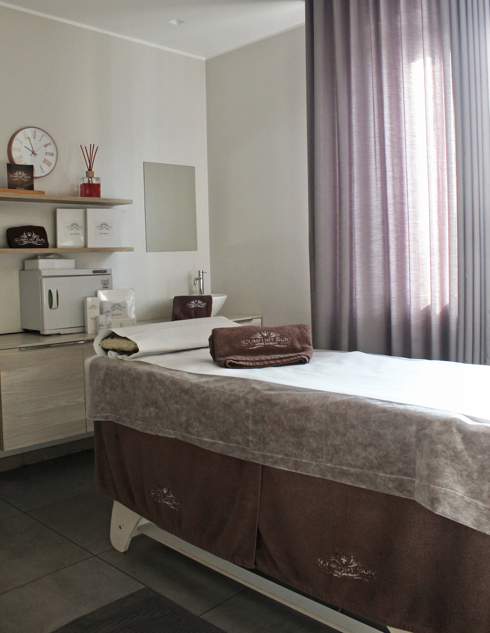 Cabina trattamenti viso Comfort Sun